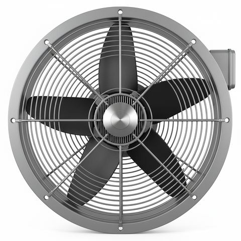 Typhoon 800 MM Absorber-Axialventilator 380 V 900 U/min (mit Luftschlauchkasten)